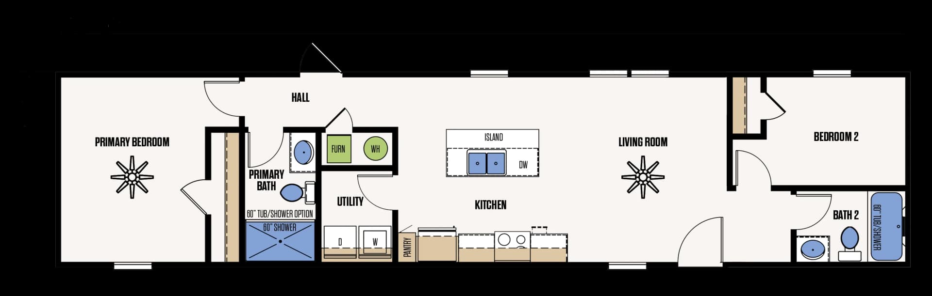 The Amarillo floor plan