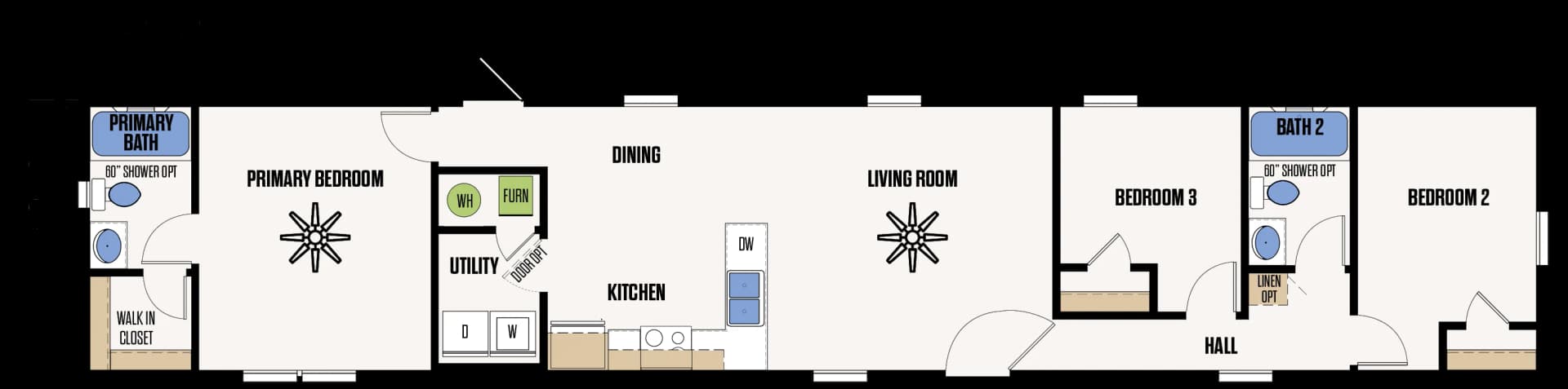 The Breckenridge floor plan