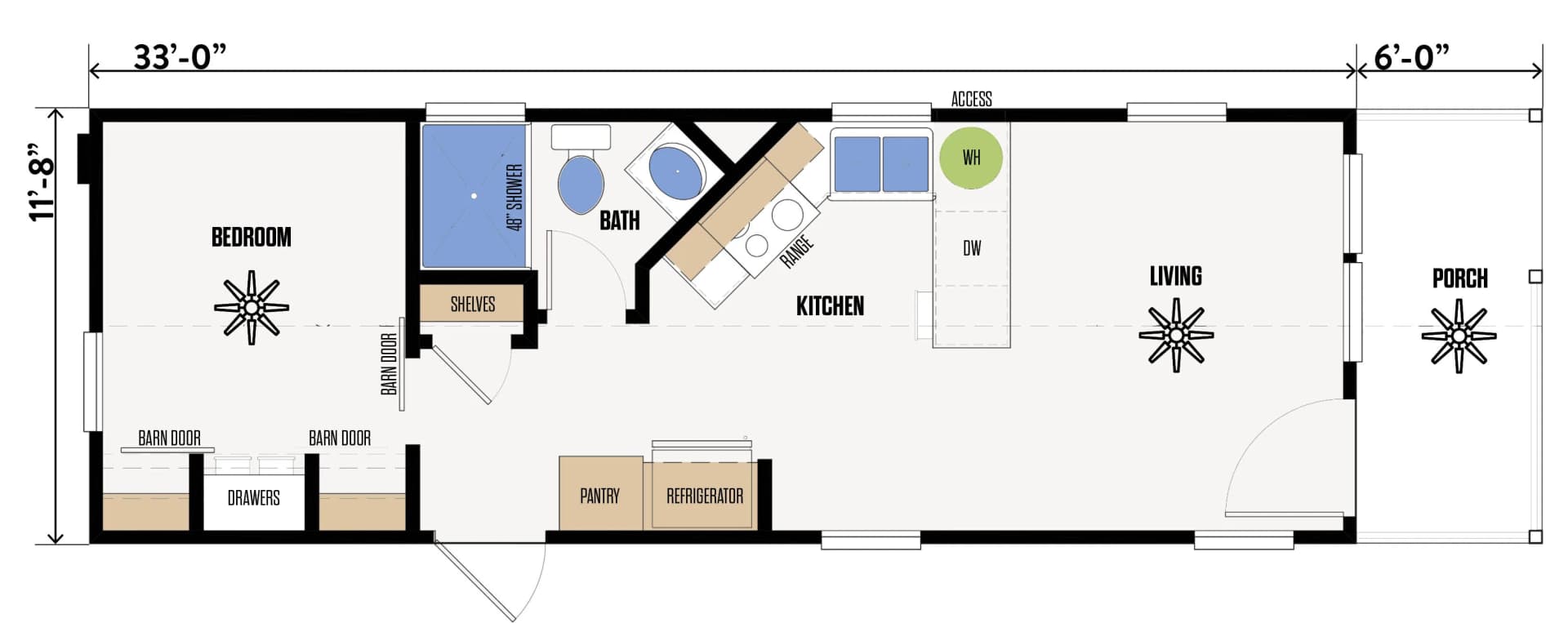 The Darrell floor plan