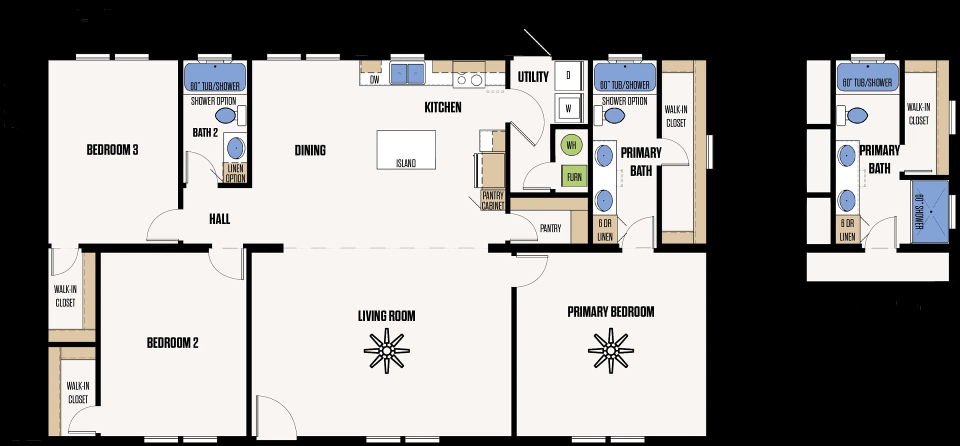 The Kendall floor plan