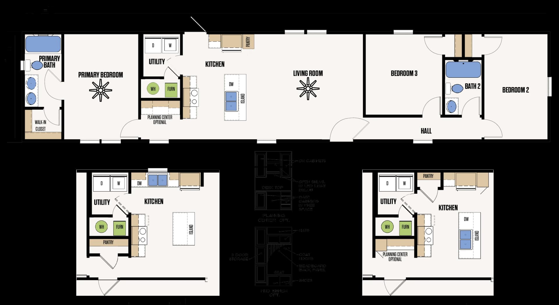 The Longview floor plan