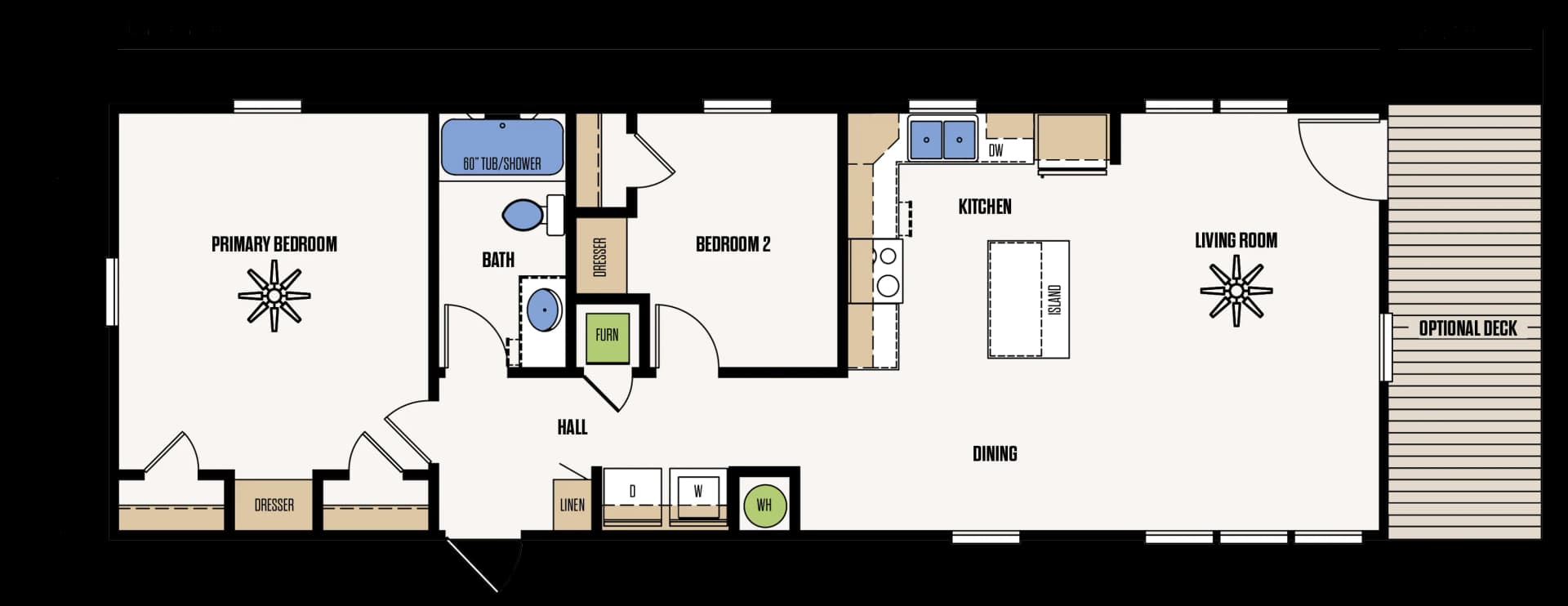 The Ranger floor plan
