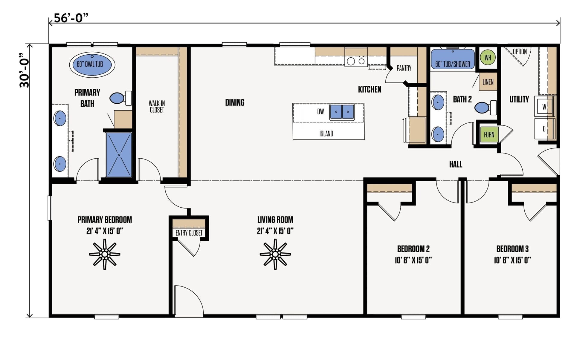 The Wood Duck floor plan