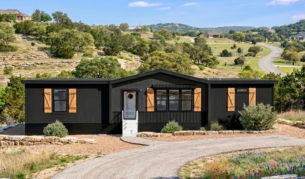 Texas Homes Direct manufactured home in the Hill Country