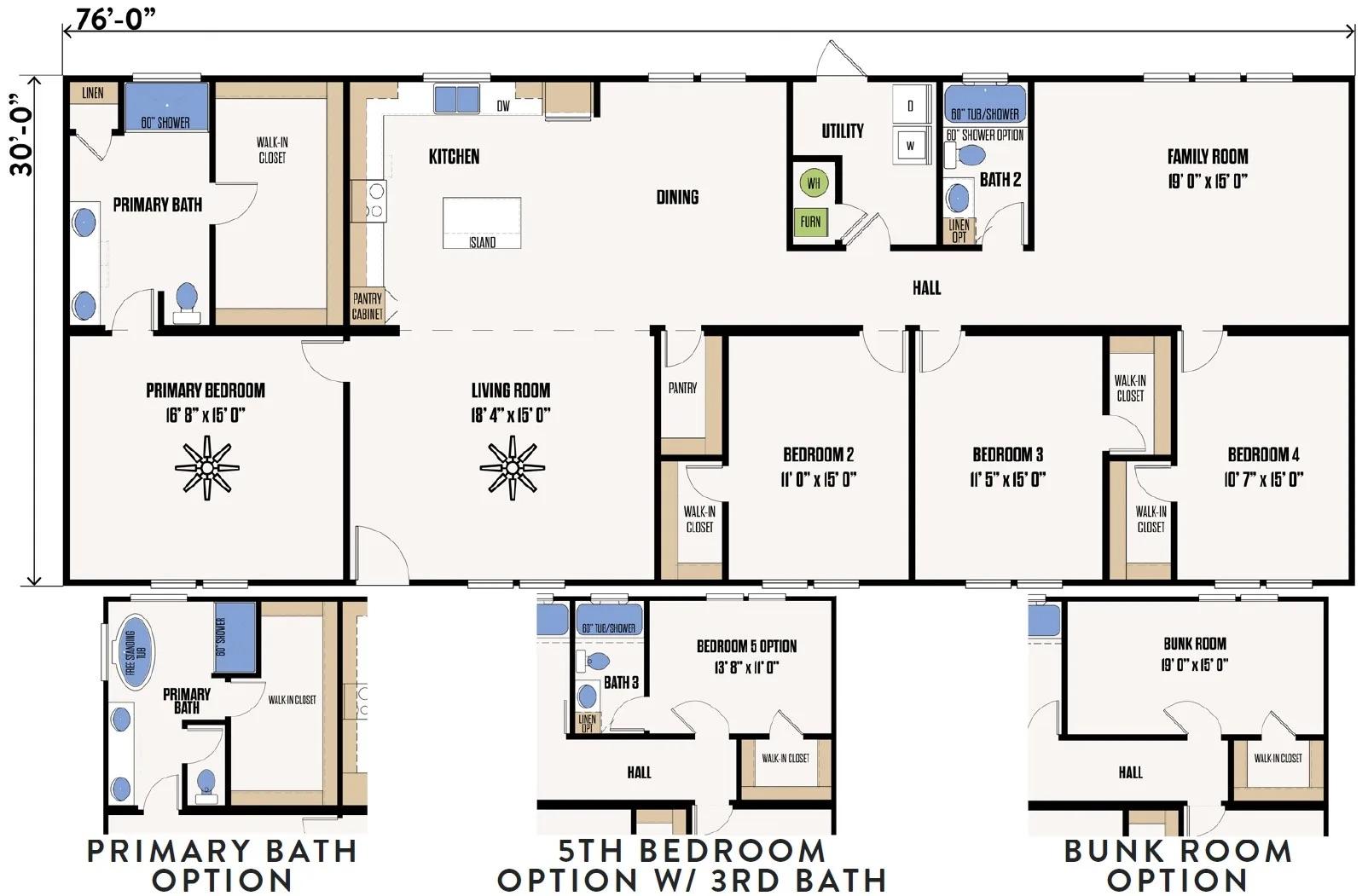 The San Saba floor plan