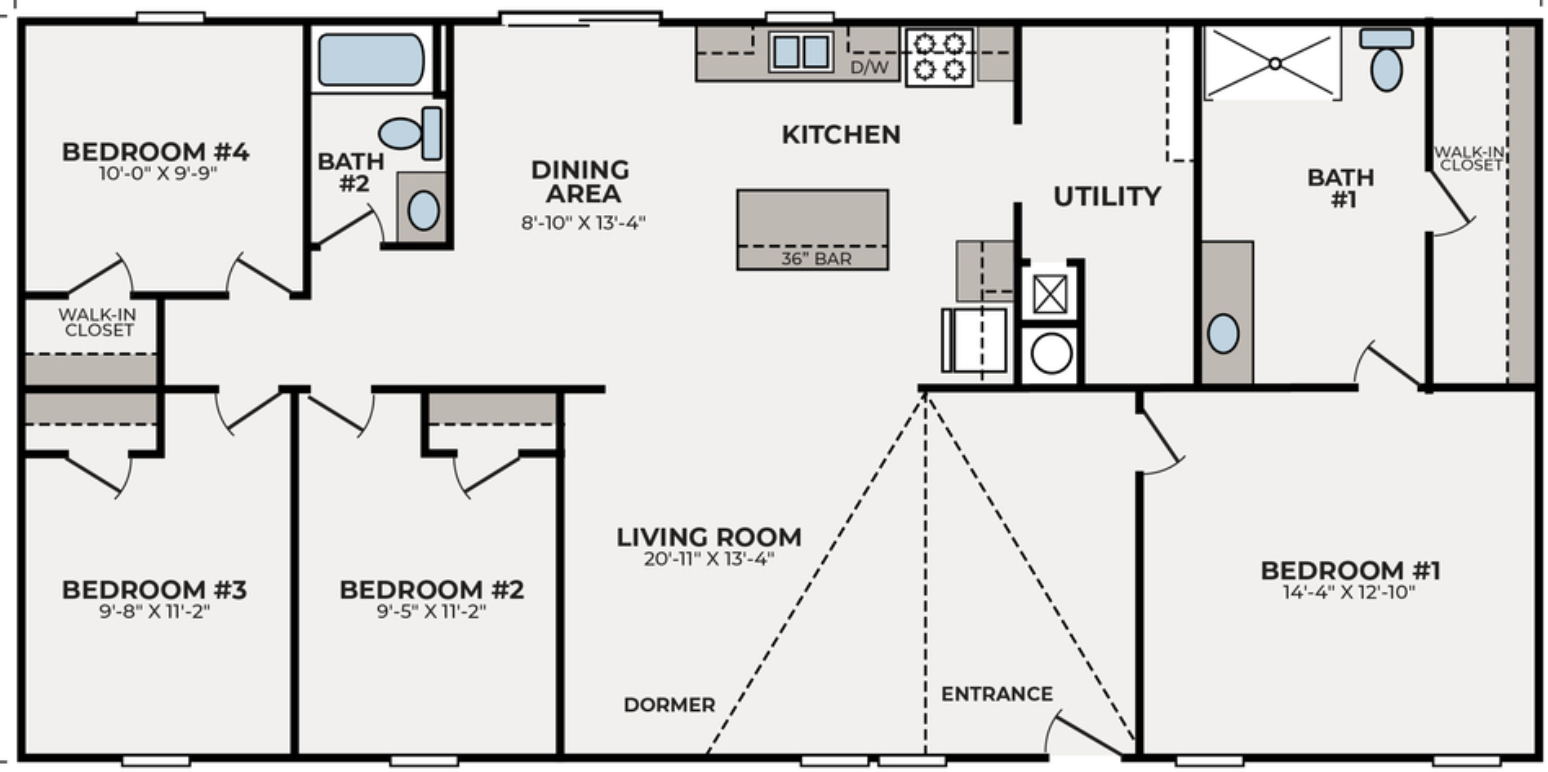 The Austin floor plan