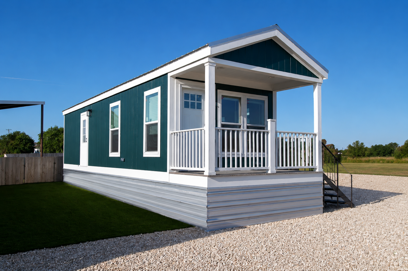 Manufactured home exterior near Gonzales, TX