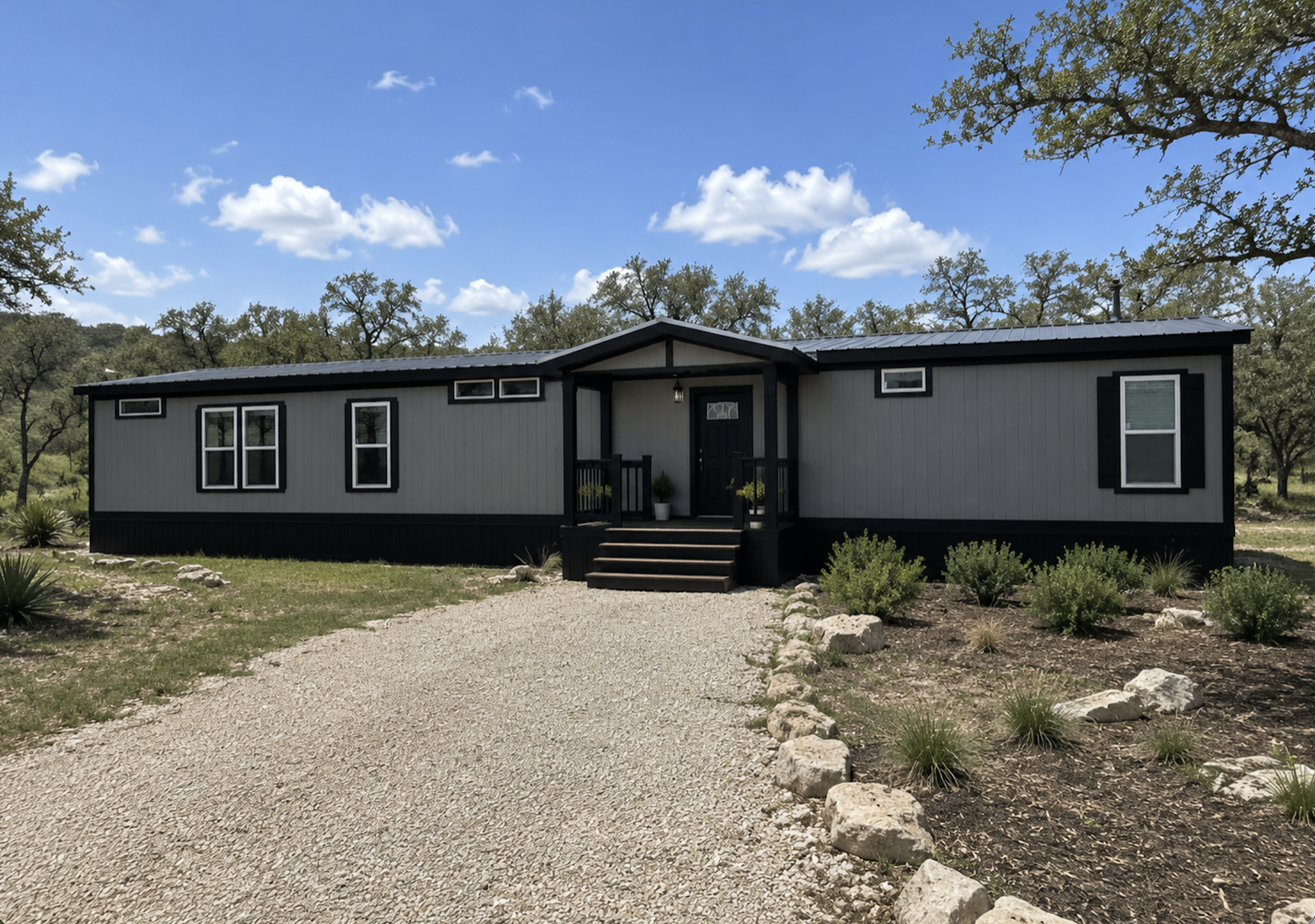 Manufactured home exterior near Mason, TX